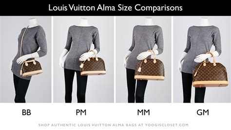 louis vuitton gm bag size.